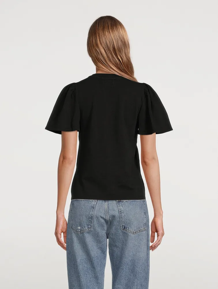 Savanna Flutter-Sleeve T-Shirt