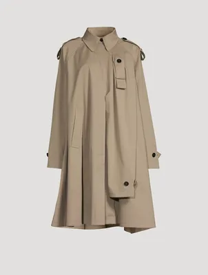 Trench Coat With Extra Sleeve