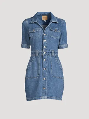 Mayslie Denim Shirt Dress