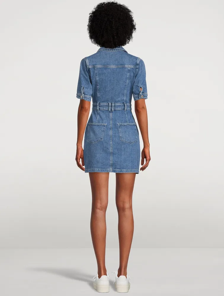 Mayslie Denim Shirt Dress