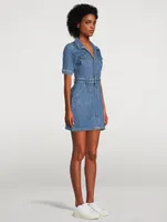 Mayslie Denim Shirt Dress