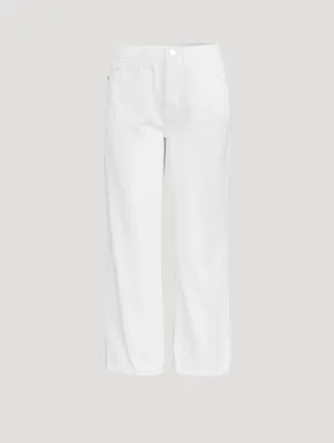 Le Jane High-Waisted Crop Jeans