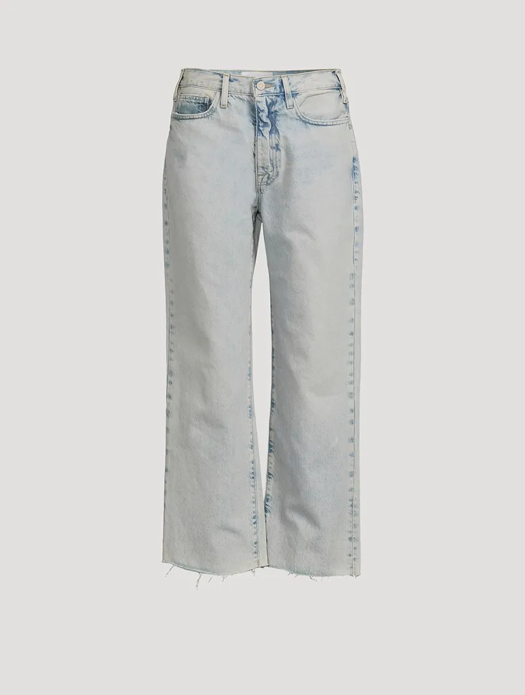 FRAME Le Jane High-Waisted Crop Jeans