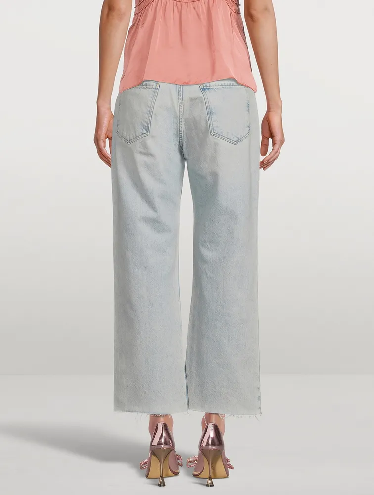 Le Jane High-Waisted Crop Jeans