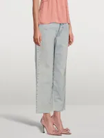 Le Jane High-Waisted Crop Jeans