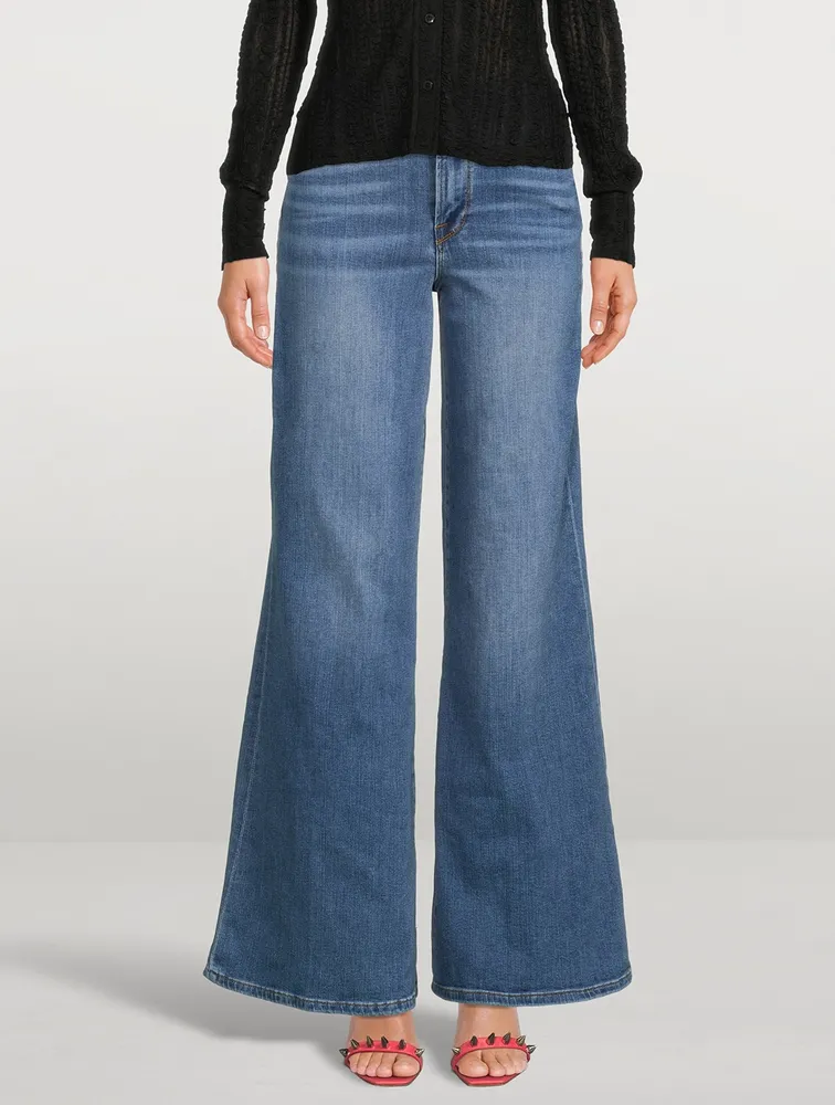 Le Palazzo Wide-Leg Jeans