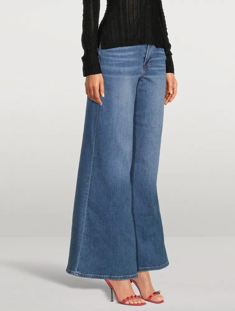 Le Palazzo Wide-Leg Jeans