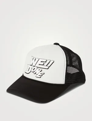 Logo Mesh Snapback Hat