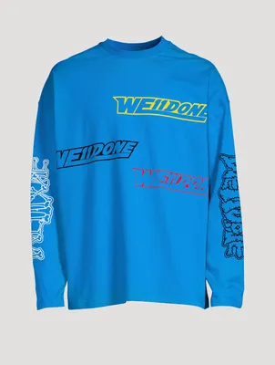 Long-Sleeve T-Shirt With Side Logo