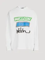 Cotton Long-Sleeve T-Shirt With Logo