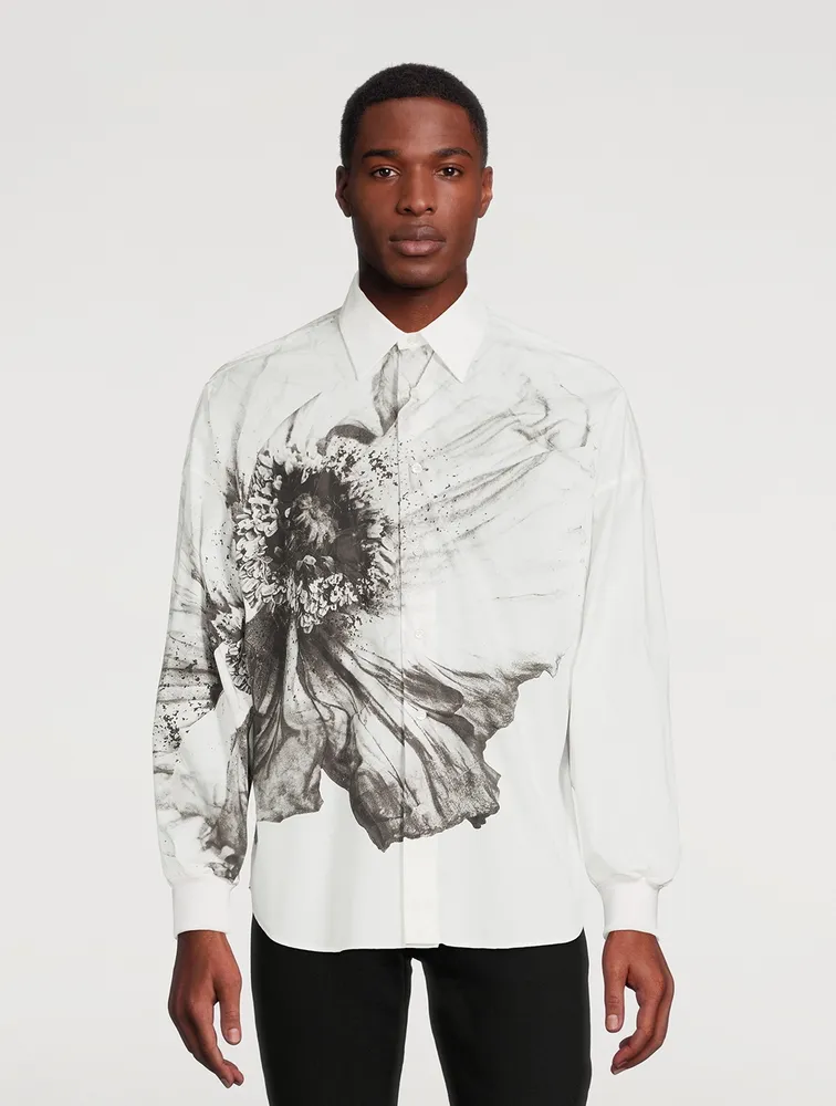 Cotton Shirt Flower Print