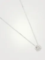 One-Of-A-Kind 18K White Gold Pendant Necklace With Diamonds