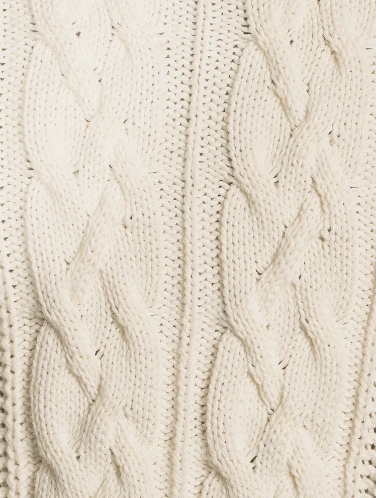 Cure Cotton Cable-Knit Sweater