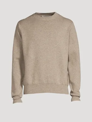 Sorello Wool And Cotton Crewneck Sweater