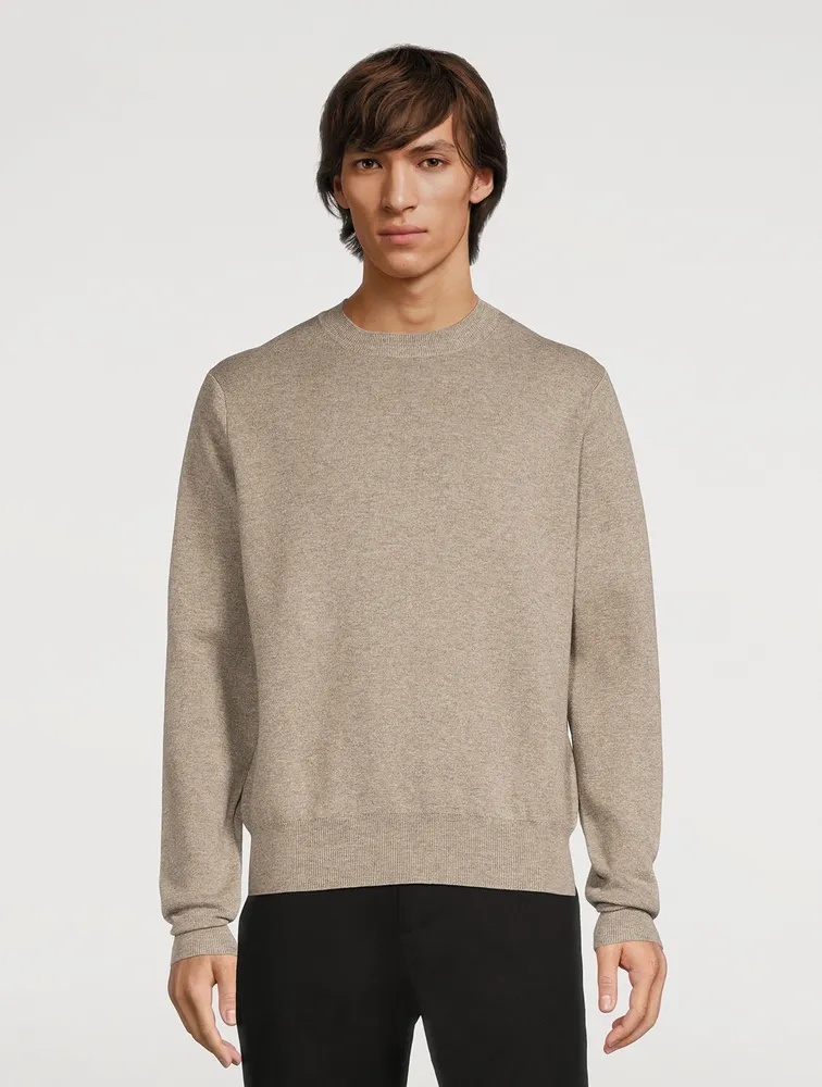 Sorello Wool And Cotton Crewneck Sweater