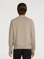 Sorello Wool And Cotton Crewneck Sweater