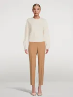 Chris Tapered Crepe Trousers