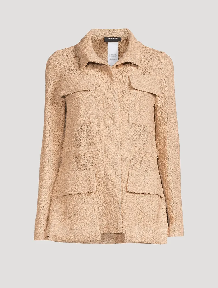 Tweed Utility Jacket