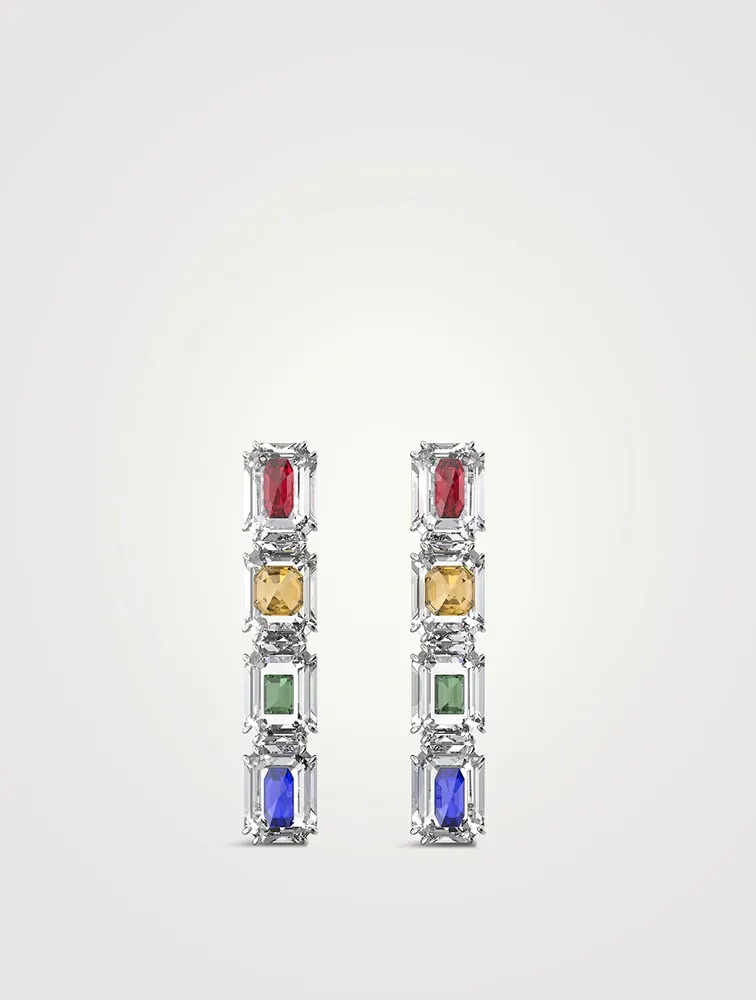 Chroma Crystal Drop Earrings