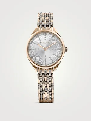 Attract Pavé Crystal Bracelet Watch
