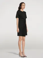 Draped T-Shirt Dress