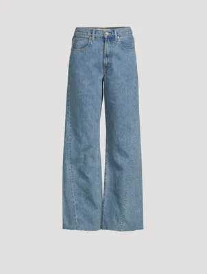 Grace Twisted Seam High-Waisted Jeans