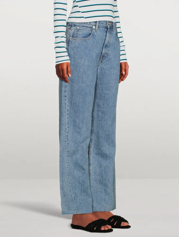 Grace Twisted Seam High-Waisted Jeans