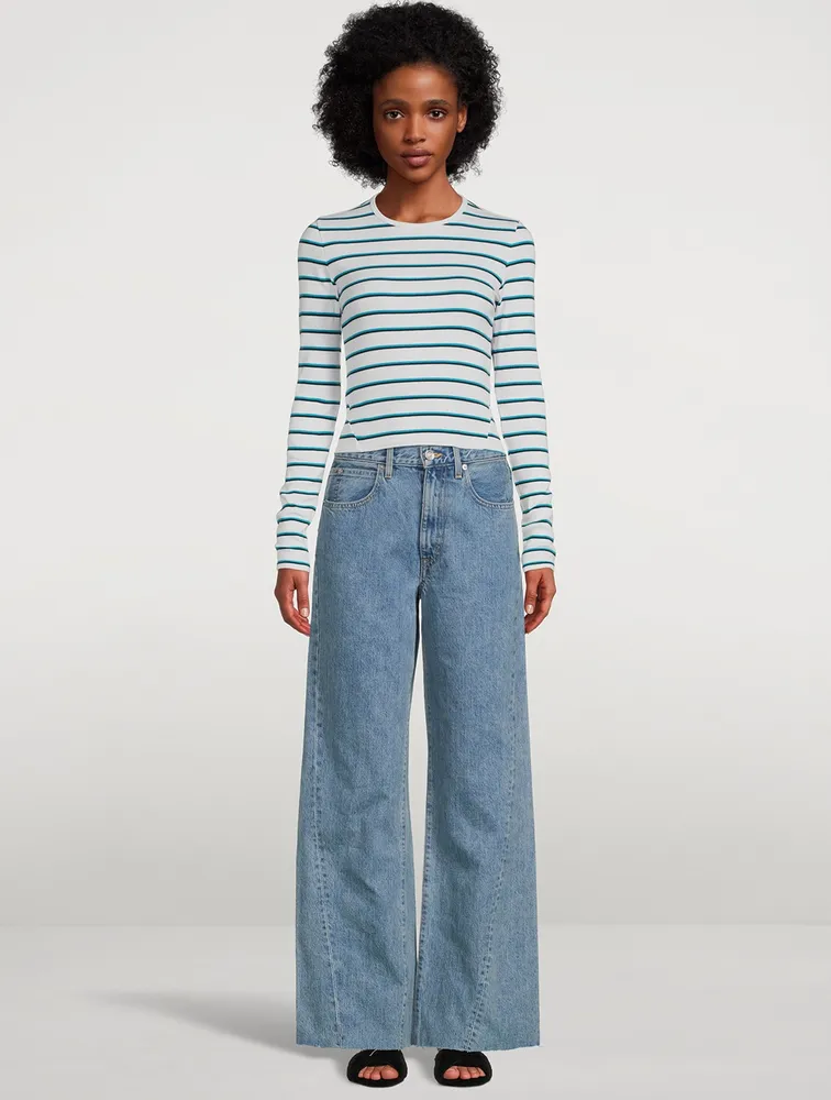 Grace Twisted Seam High-Waisted Jeans