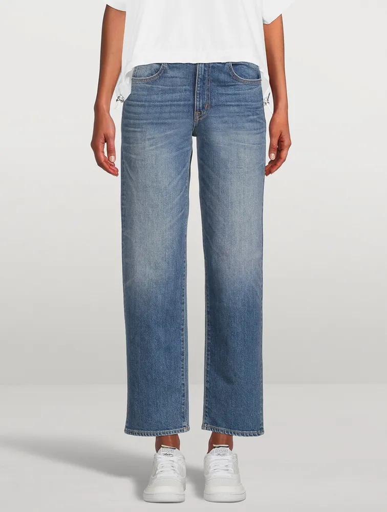 Sophie Mid-Rise Straight Jeans