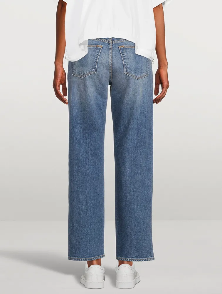 Sophie Mid-Rise Straight Jeans