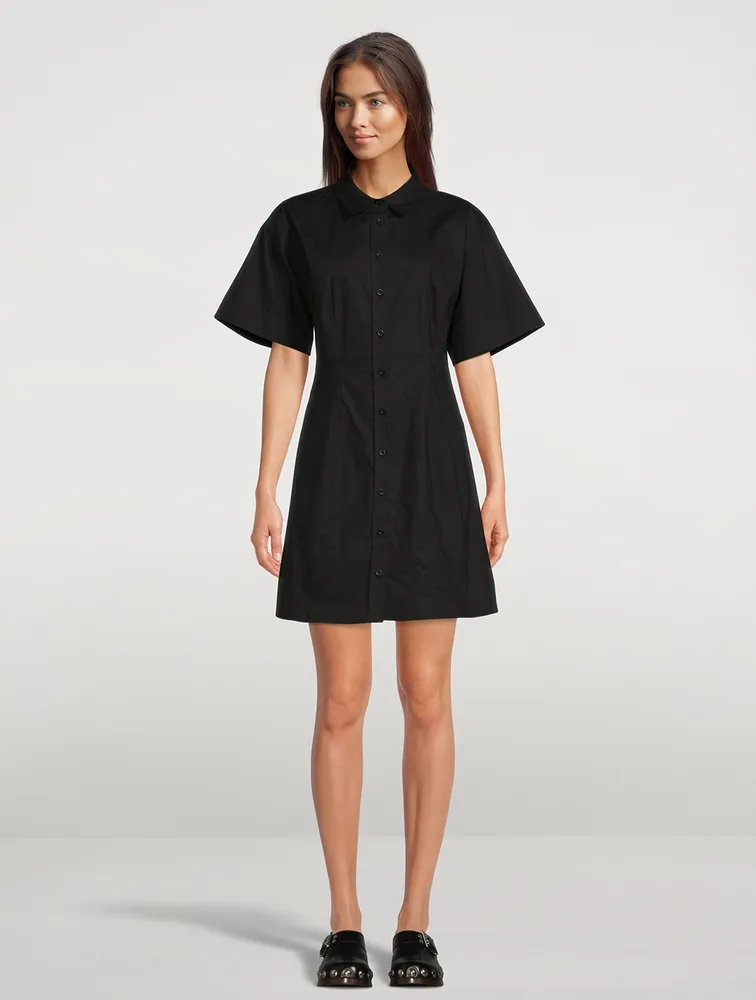 Seam Detail Shirt Dress