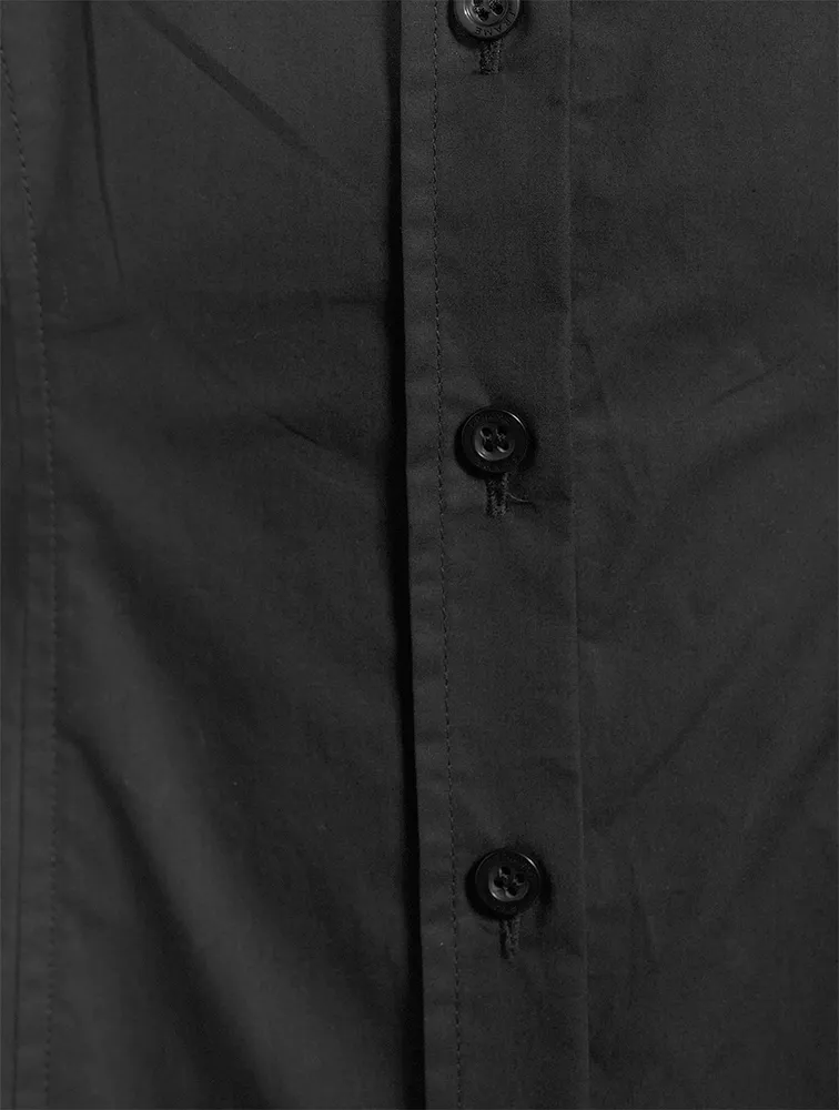 Seam Detail Shirt Dress