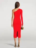 VB Body One-Shoulder Midi Dress