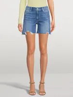 Sarah Longline Denim Shorts