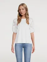 Laura Puff-Sleeve T-Shirt