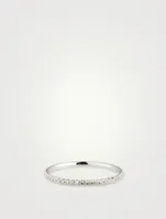 18K Gold Eternity Ring With Diamonds