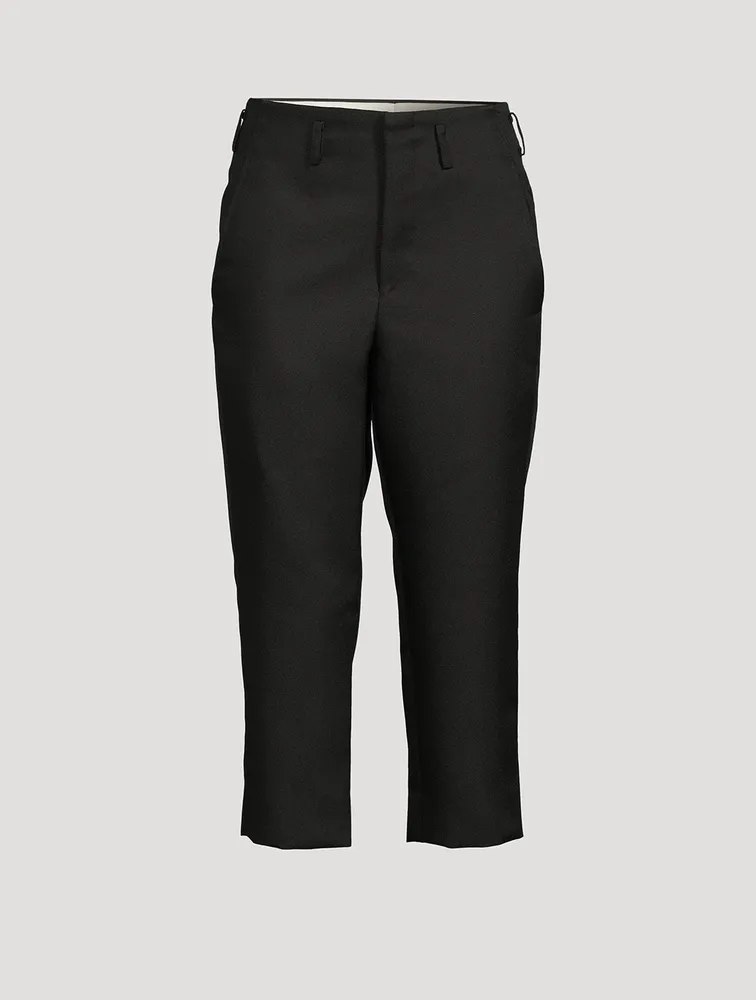 Straight-Leg Trousers