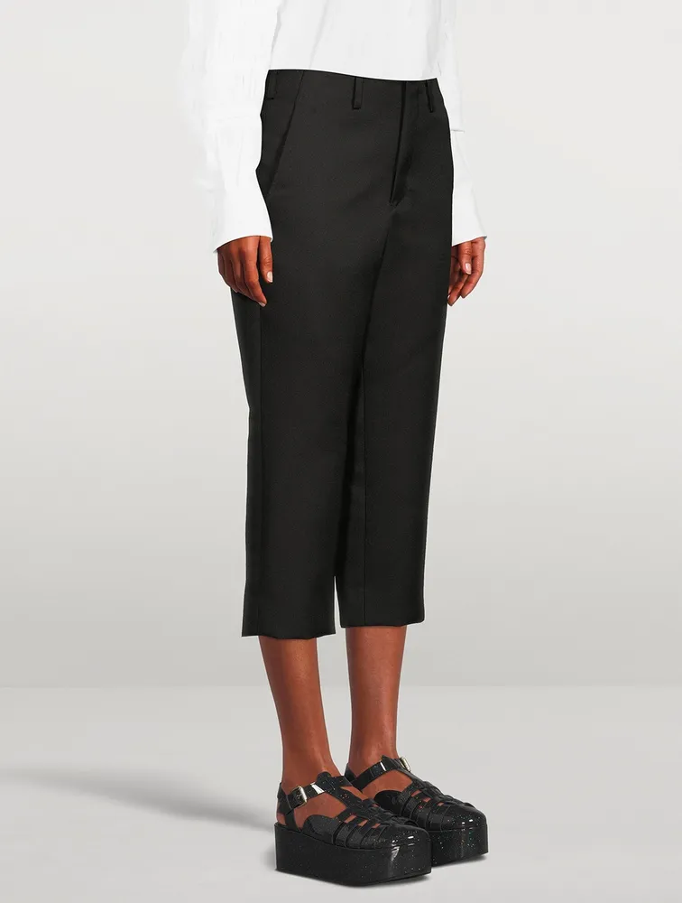 Straight-Leg Trousers