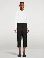 Straight-Leg Trousers