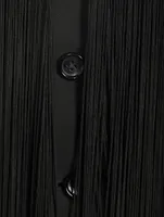 Fringe Wool Jacket
