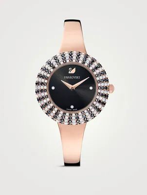 Crystal Rose Bracelet Watch