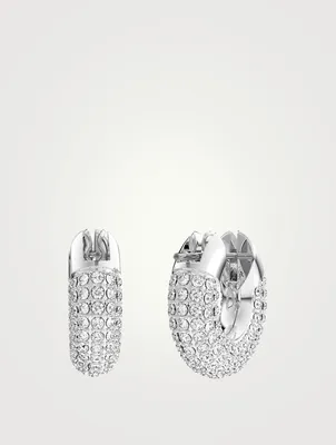 Dextera Hoop Earrings With Crystals