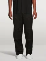 Wool-Blend Woven Pants