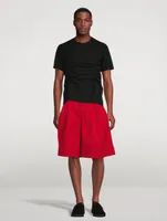 Cotton Woven Shorts