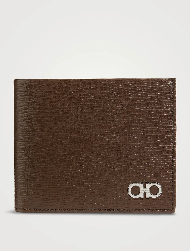 Gancini Leather Wallet