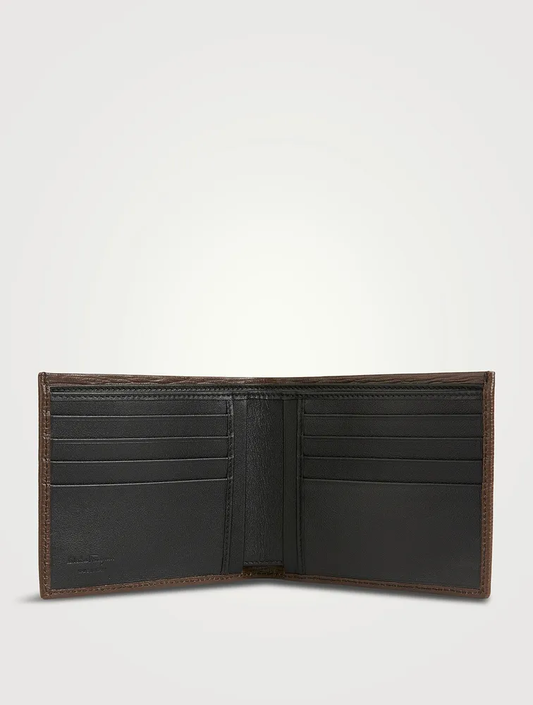 Gancini Leather Wallet