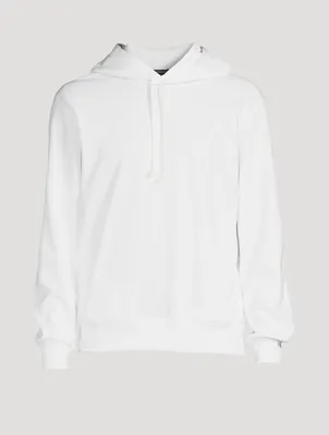Long-Sleeve Hoodie With Graphic Back