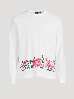 Rose Long-Sleeve T-Shirt