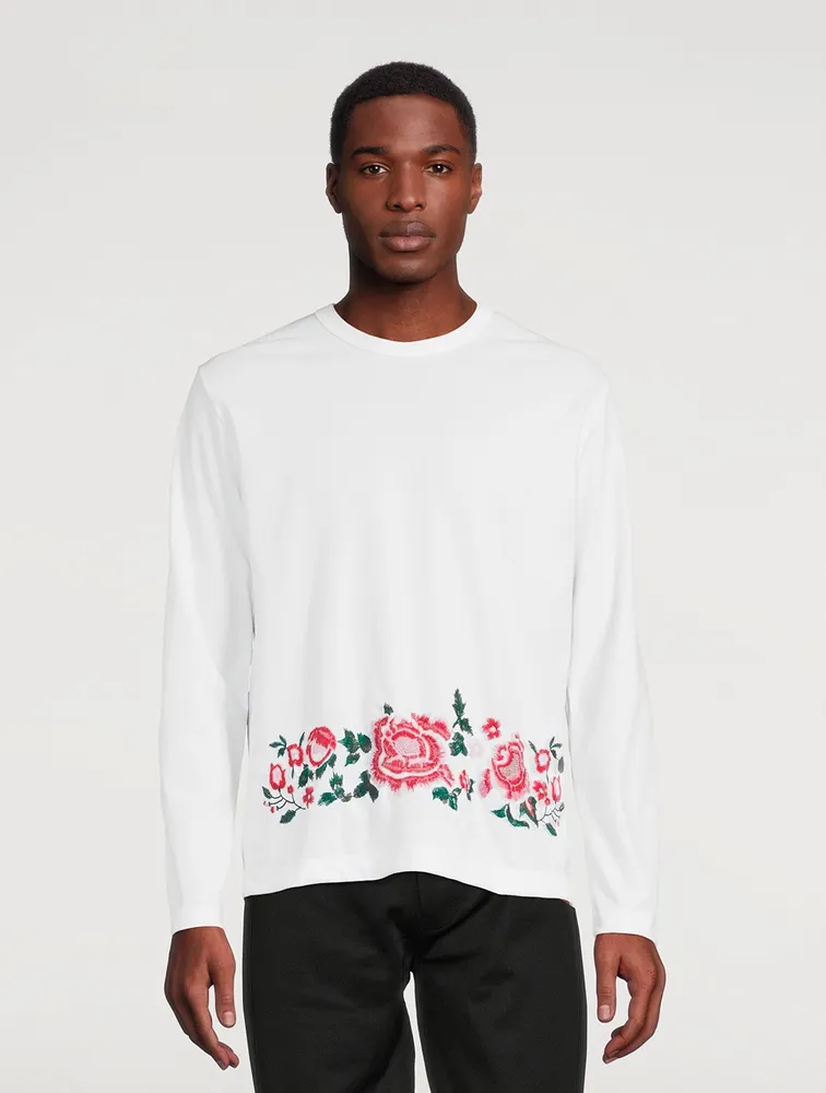 Rose Long-Sleeve T-Shirt