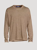 Long-Sleeve T-Shirt Striped Print